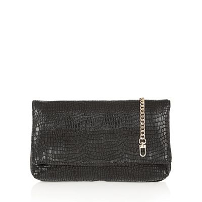 Black 'Leaf' matching handbag